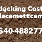 mudjacking cost vs replacement real numbers