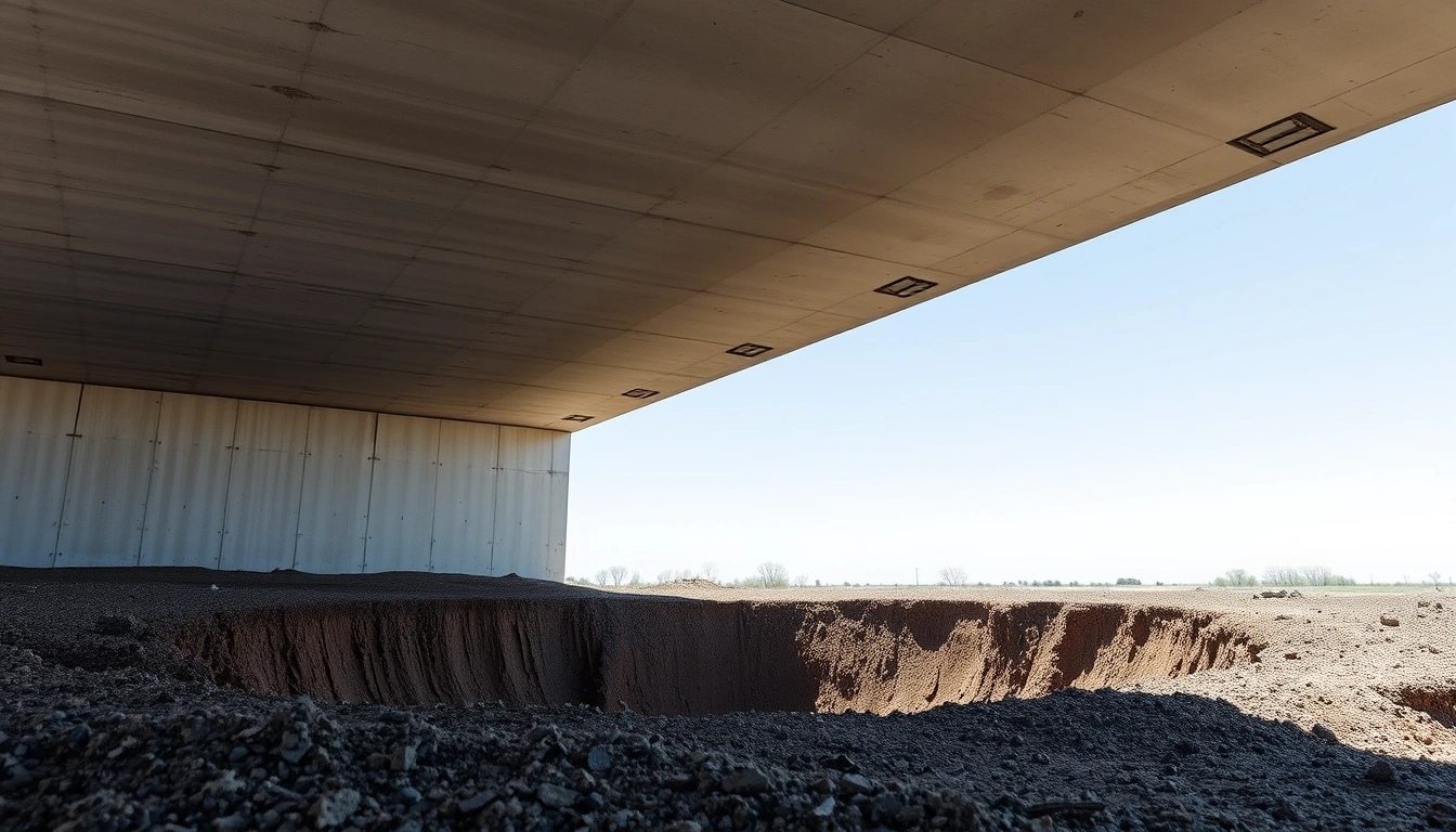 sinkhole vs settlement under concrete