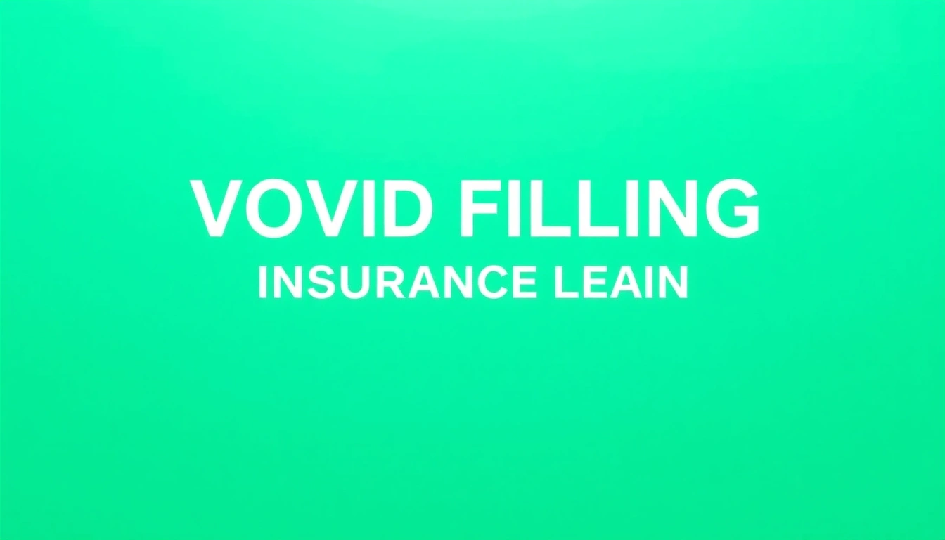 void filling insurance claim experience